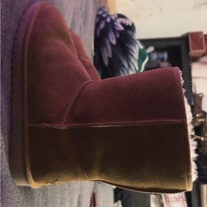 Koolaburra Tan Shearling-Lined Women's Boots
